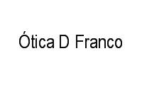 Logo Ótica D Franco em Icaraí