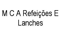 Logo M C A Refeições E Lanches em Vila Carmosina