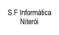 Logo S.F Informática Niterói em Itaipu