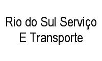 Logo Rio do Sul Serviço E Transporte