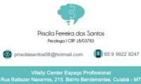Logo Psicóloga Priscila Ferreira dos Santos em Bandeirantes