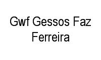 Logo Gwf Gessos Faz Ferreira em Conjunto Residencial Aruanã I