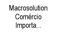 Logo Macrosolution Comércio Importação E Serviços em Ahú