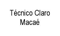 Logo Técnico Claro Macaé em Lagomar