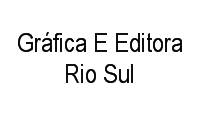Logo Gráfica E Editora Rio Sul
