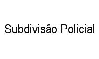Logo Subdivisão Policial em Centro