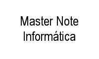 Logo Master Note Informática em Indianópolis