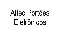 Logo Altec Portões Eletrônicos em Campina do Arruda