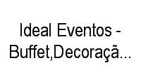 Logo Ideal Eventos -Buffet,Decoração E Boite.