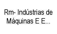 Logo Rm- Indústrias de Máquinas E Equipamentos L em Uberaba