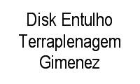 Logo Disk Entulho Terraplenagem Gimenez em Zona 7
