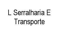 Logo L Serralharia E Transporte em Prado