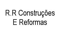 Logo R.R Construções E Reformas em Barro Branco