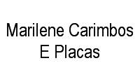 Logo Marilene Carimbos E Placas em Centro