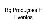Logo Rg Produções E Eventos