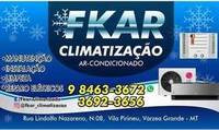 Logo CONSERTO, LIMPEZA, MANUTENÇÃO DE AR-CONDICIONADO EM CUIABÁ ,VÁRZEA GRANDE - FKAR CLIMATIZACÃO
