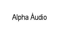 Logo Alpha Áudio