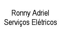 Logo Ronny Adriel Serviços Elétricos em Santo Antônio