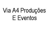 Logo Via A4 Produções E Eventos em Espinheiro