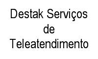 Logo Destak Serviços de Teleatendimento em Uberaba
