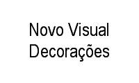Logo Novo Visual Decorações em Laranjeiras