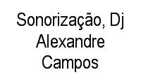 Logo Sonorização, Dj Alexandre Campos