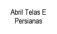 Logo Abril Telas E Persianas em Novo Paraíso