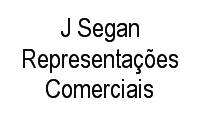 Logo J Segan Representações Comerciais em Hauer