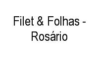 Logo Filet & Folhas - Rosário em Centro