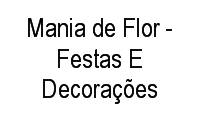 Logo Mania de Flor - Festas E Decorações em Porto Novo