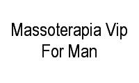 Logo Massoterapia Vip For Man