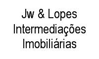 Logo Jw & Lopes Intermediações Imobiliárias em Centro