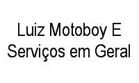 Logo Luiz Motoboy E Serviços em Geral