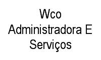 Logo Wco Administradora E Serviços em Centro-sul