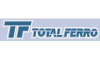 Logo Total Ferro em Anil