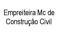 Logo Empreiteira Mc de Construção Civil