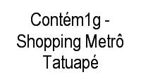 Logo Contém1g - Shopping Metrô Tatuapé em Cidade Mãe do Céu