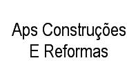 Logo Aps Construções E Reformas