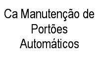 Logo Ca Manutenção de Portões Automáticos em Nova Cidade