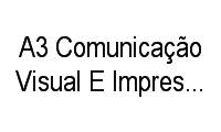 Logo A3 Comunicação Visual E Impressão Digital em Alto da Mooca
