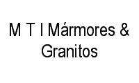 Logo M T I Mármores & Granitos em Jardim América