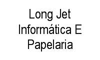Logo Long Jet Informática E Papelaria em Centro