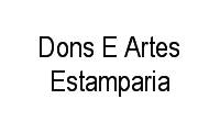 Logo Dons E Artes Estamparia em 14 de Novembro