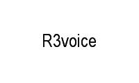 Logo R3voice em Centro