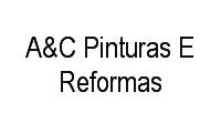 Logo Pintor Cuiabá/ A&C Pinturas E Reformas em São João Del Rei