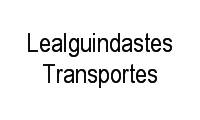 Logo Lealguindastes Transportes em Dendê