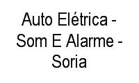 Logo Auto Elétrica - Som E Alarme - Soria em Fragata