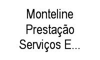 Logo Monteline Prestação Serviços E Locação de Munck em Capelão