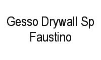 Logo Gesso Drywall Sp Faustino em Jardim Fanganiello