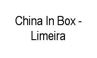 Logo China In Box - Limeira em Vila São João